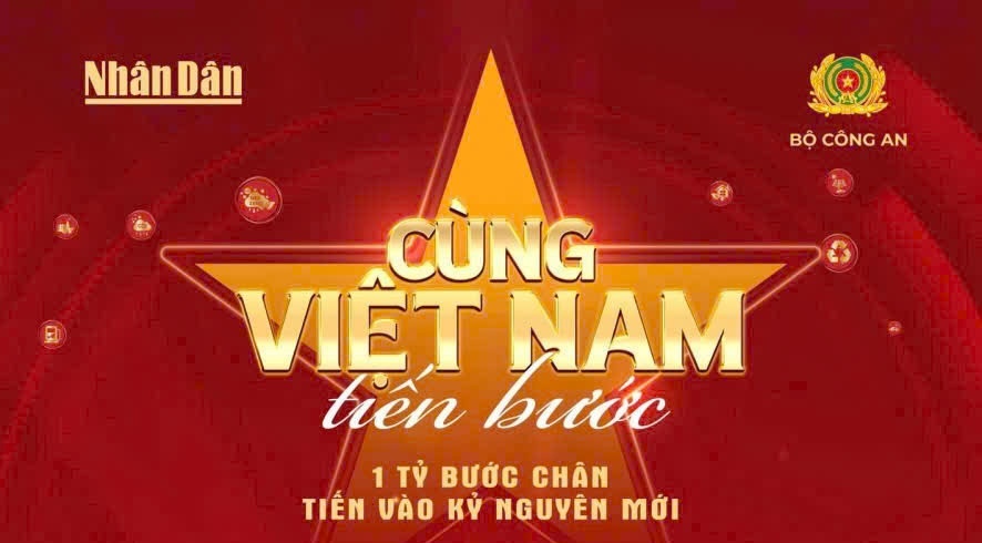 Bộ ảnh hưởng ứng Chương trình "Cùng Việt Nam tiến bước" tại tỉnh Tây Ninh