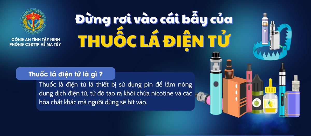 Đừng rơi vào cái bẫy của Thuốc lá điện tử