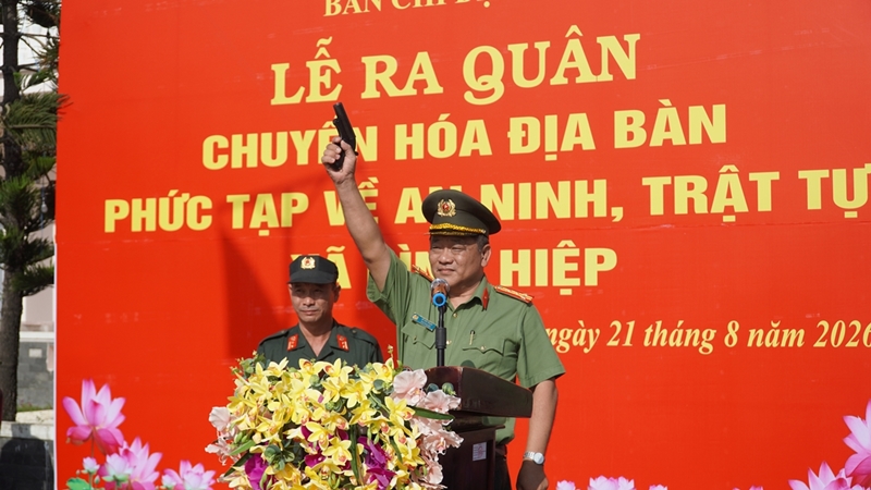 Quyết liệt chuyển hóa địa bàn phức tạp về an ninh trật tự