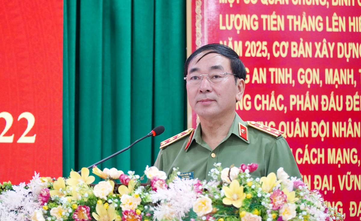Thượng tướng Trần Quốc Tỏ – Ủy viên Ban chấp hành Trung ương